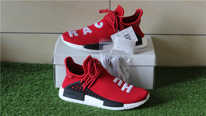 Original Pharrell x adidas NMD Human Race Red